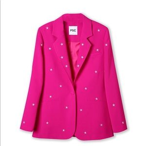 PSC Hot Pink Star Blazer